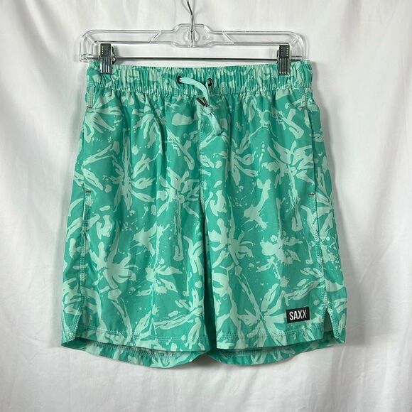 SAXX MEN'S SWIMWEAR - OH BUOY 2N1 VOLLEY SHORT XS/S - Picture 1 of 6